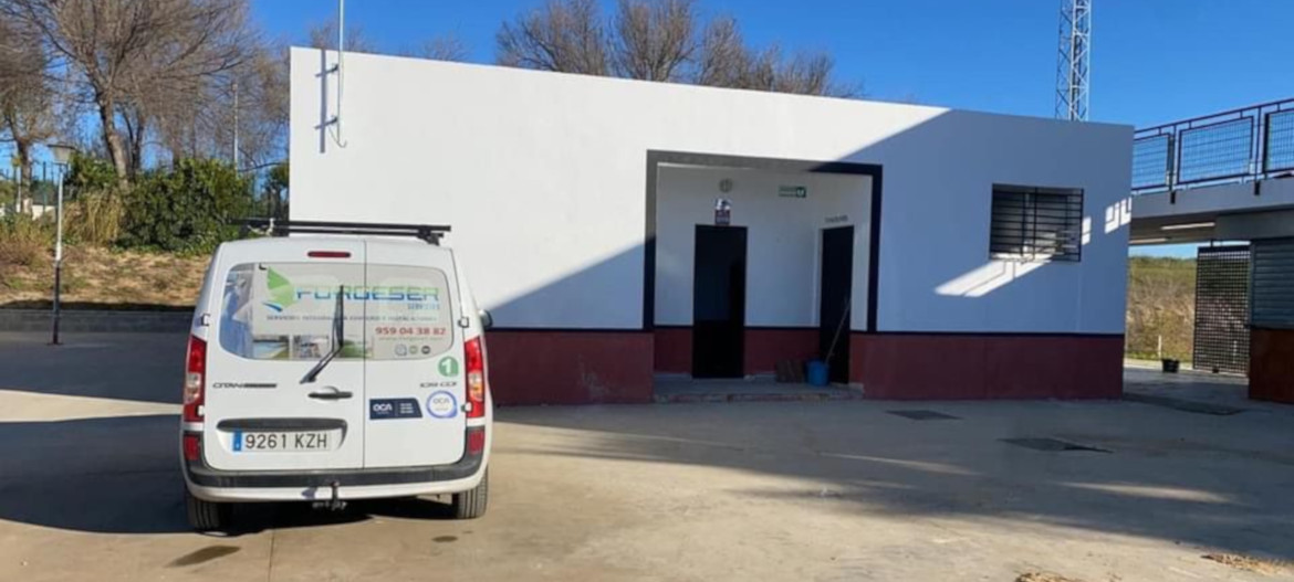 Finalización y entrega de la obra de adecuación y reforma del polideportivo de Carrión de los Cespedes